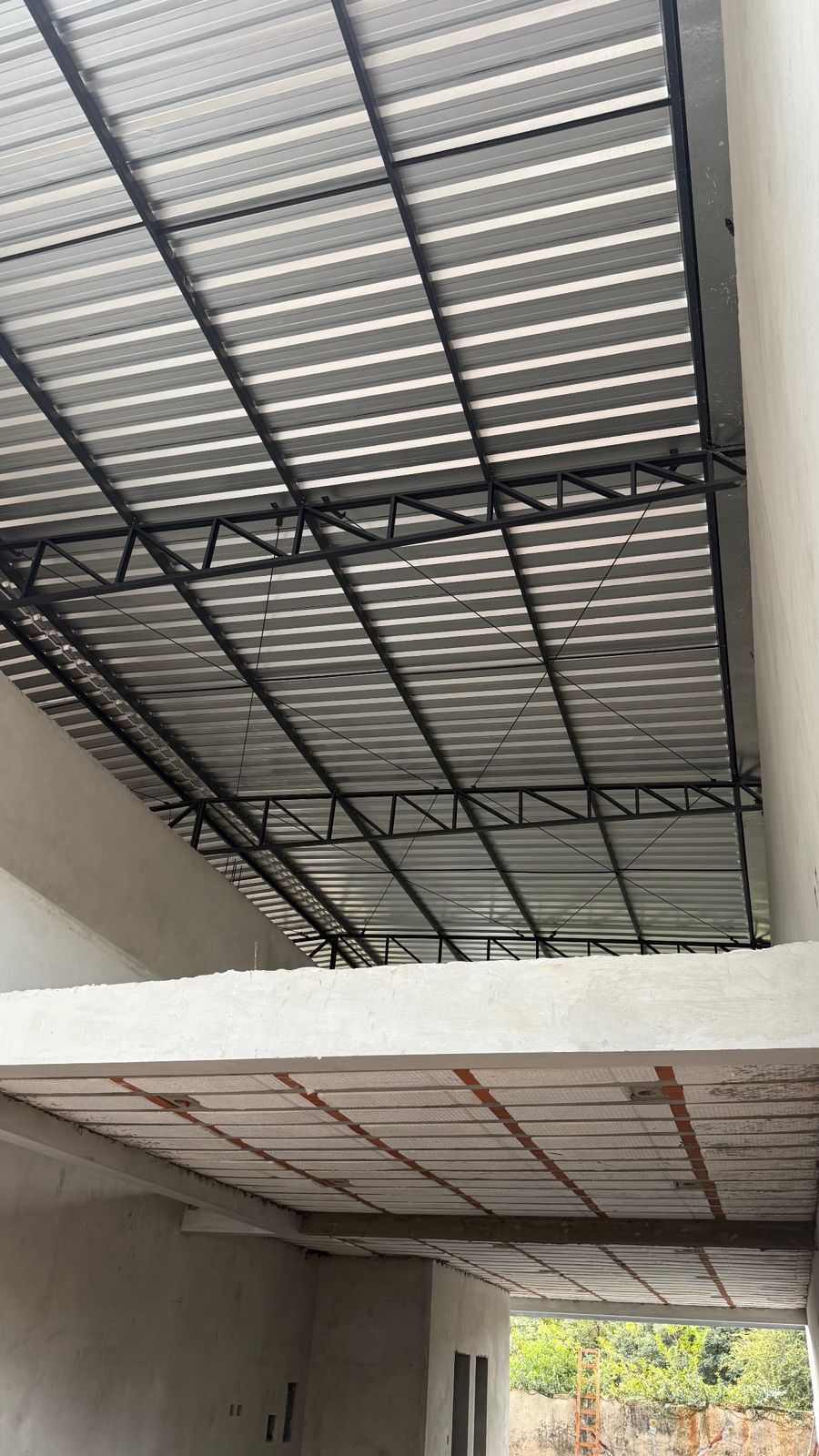 Instalação de cobertura